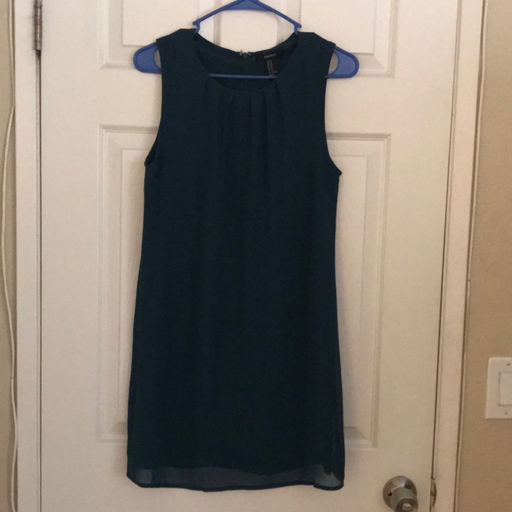 Emerald green dress